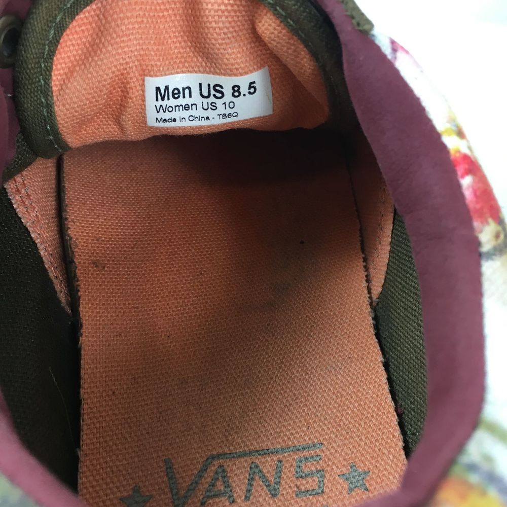 VANS CA Old Skool Reissue Floral Camo Dark Olive - Picture 7 of 7